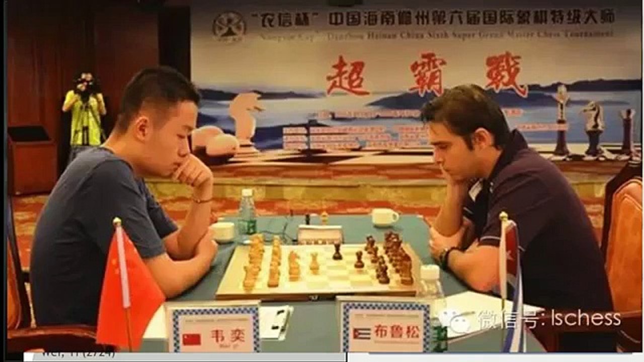 16-year-old Chinese prodigy plays chess Game of the Century