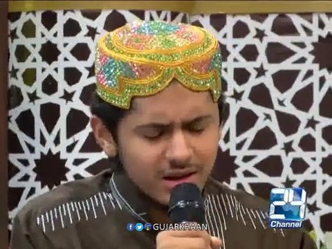 Dar e Nabi Par Para Rahon Ga | Umair Zubair Qadri | Noor-E-Ramzan | Sehar Transmission 24 Channel | 25 June 2015