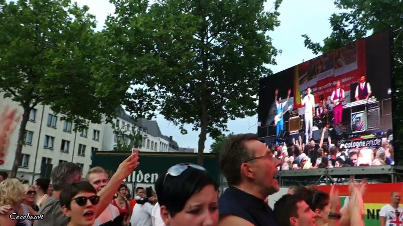 05 Kuhl Un De Gäng - Ich han dä Millowitsch jesinn @ CSD-Straßenfest Cologne Pride Köln, Heumarkt 04.07.15