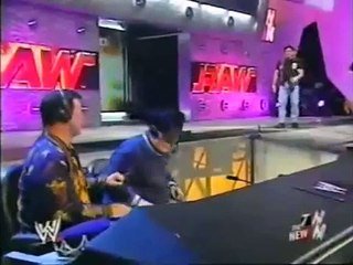 Jim Ross stands up to Eric Bishoff