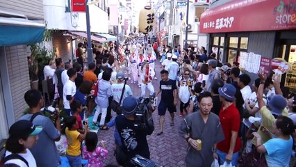 苔作 高円寺阿波踊り2014 ルック第１演舞場