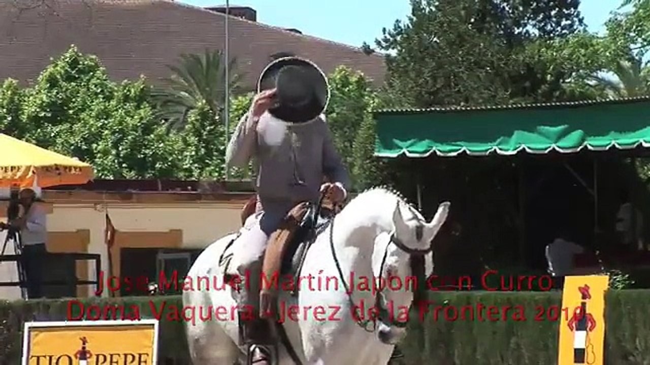 789 Doma Vaquera Curro  con José Manuel Martín Japón - Jerez de la Frontera 2010.