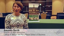 How should applicants follow up with admissions representatives? College of William and Mary