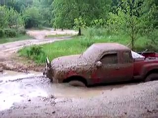 Stuck in a mud hole