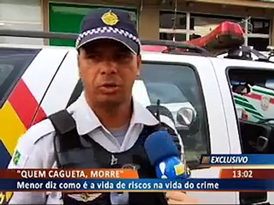 "QUEM CAGUETA, MORRE!"