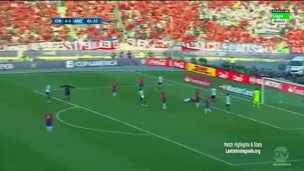 VIDEO Chile 0 - 0 Argentina [Pens 4-1] [Copa America] Highlights