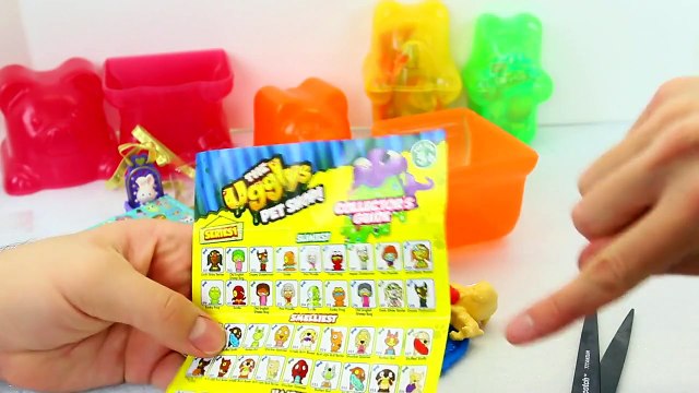 Gummy Bears Surprise Toys Nesting Cups ❤ Learn Colors & Sizes + Blind Bags by DisneyCarToys