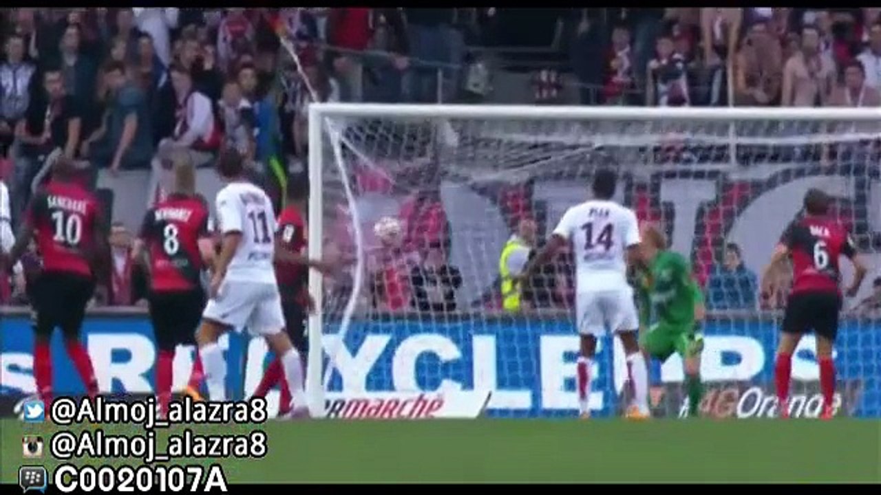 جميع أهداف كارلوس ادواردو الموسم الماضي مع ناديه نيس