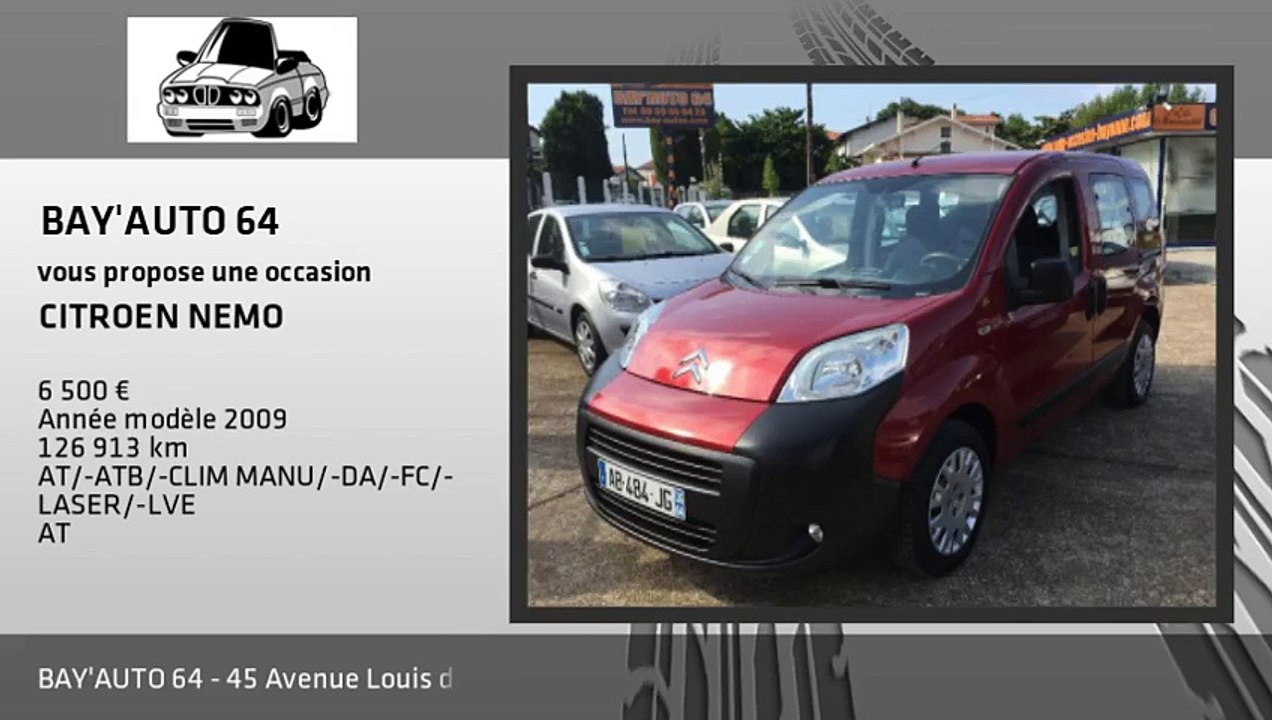 Annonce Occasion CITROEN NEMO COMBI 1.4 HDI 70 AIRDREAM CONFORT 2009