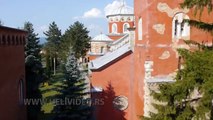 manastir Žiča snimci iz helikoptera