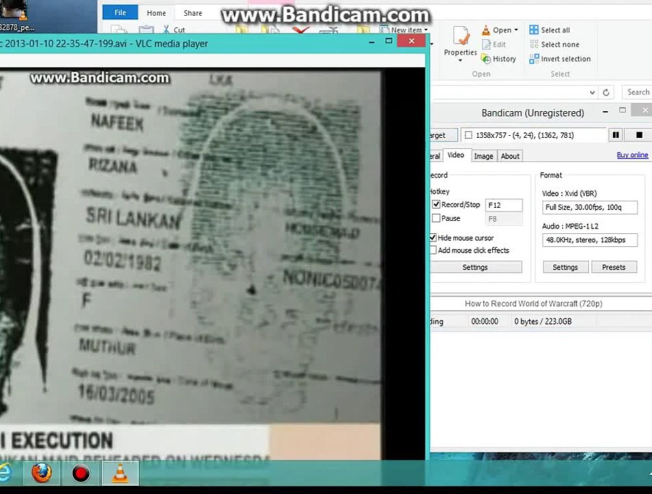 Rizana Nafeek Child beheading Video - SHOCKING !