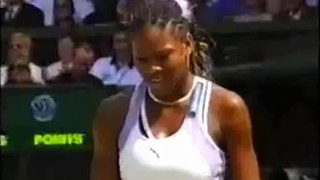 Venus Williams vs Serena Williams 2000 SW19 Highlights
