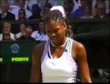 Venus Williams vs Serena Williams 2000 SW19 Highlights