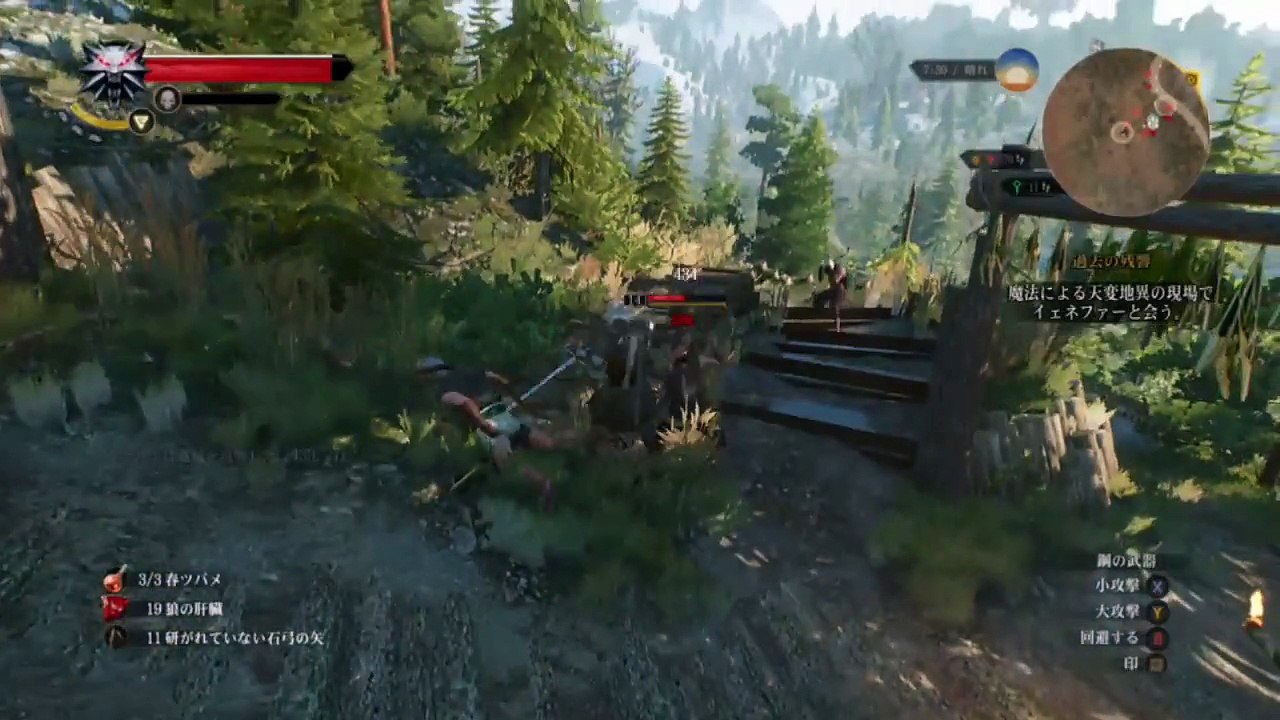 THE WITCHERⅢ（ウィッチャー3）の収録裏【XBOXONE日本語版】