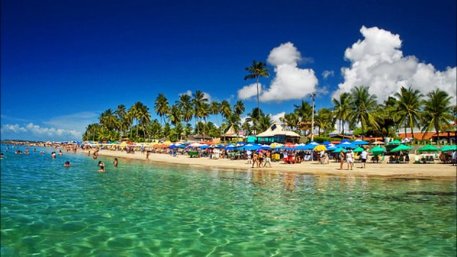 praia mais linda do Brasil porto de galinhas