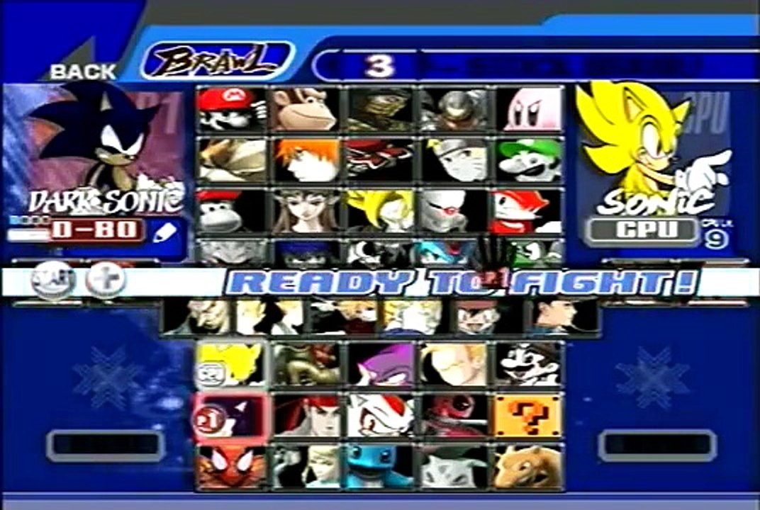 SSBB MODS: True Dark Sonic FINAL
