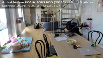 A vendre - maison - ROSNY SOUS BOIS (93110) - 3 pièces - 65m²