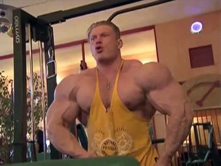 DENNIS WOLF Gym Pumpin and Flexin