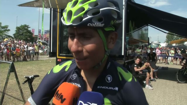 Cyclisme - TDF 2015 - 1ère étape : Quintana «Nous voulions faire un chrono décent»