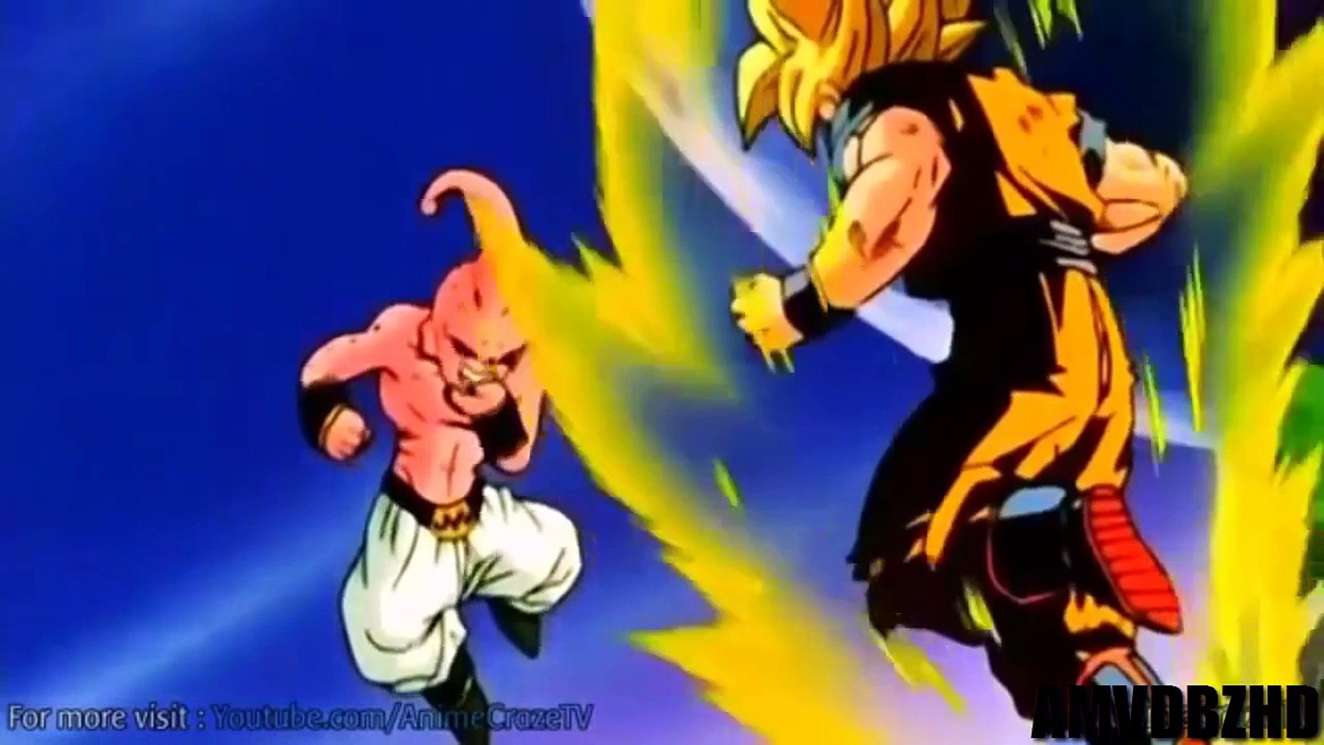 Goku And Vegeta Vs Kid Buu HD-AMV - video Dailymotion