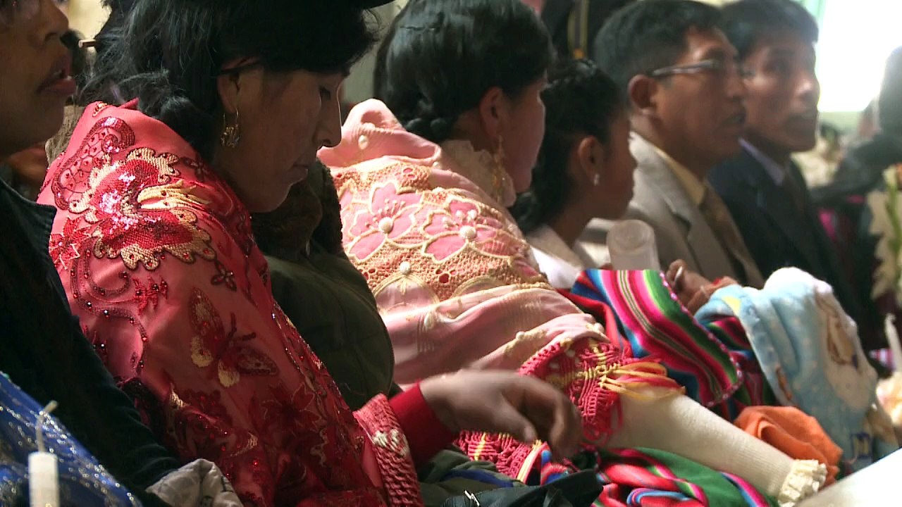 Sehnsüchtig erwartet: papst besucht el alto in bolivien