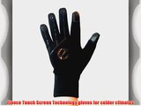 EGlove XTREME Black/Black (Small) Touchscreen Fleece Gloves for Smartphone / Touchscreen Operation