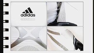 adidas Men's Tech Fit Powerweb Short Sleeve Tee White M