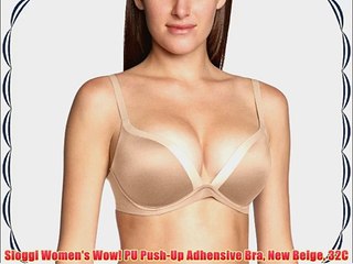 Sloggi Women's Wow! PU Push-Up Adhensive Bra New Beige 32C
