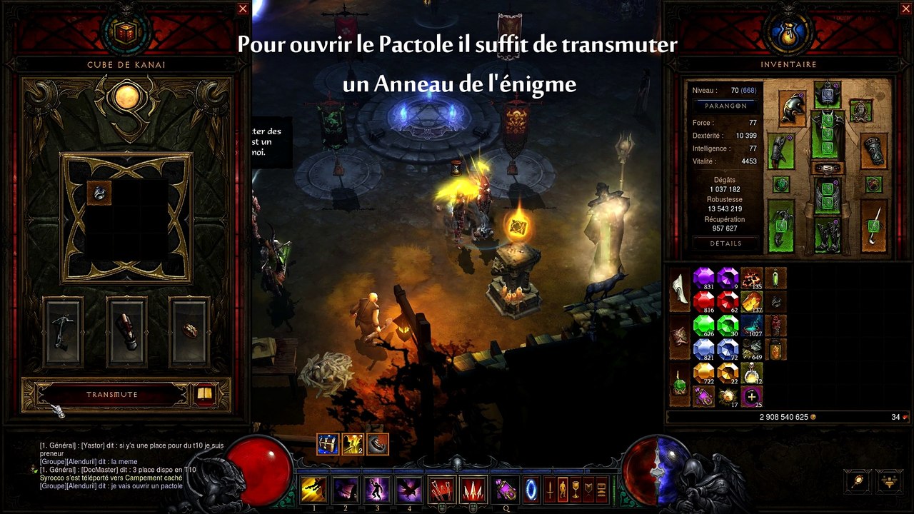 Diablo 3 Patch 2.3 Ouverture Pactole & Partout sauf le niveau des vaches