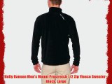 Helly Hansen Men's Mount Prostretch 1/2 Zip Fleece Sweater - Black Large
