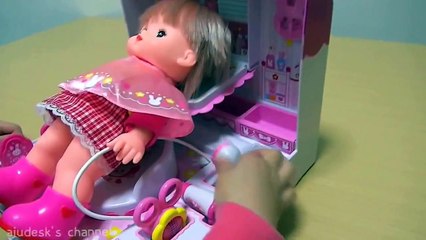 Game for kids - Hair cut and hair wash for baby doll - Cartoon game for kids 2015