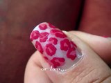 Tutorial: Leopard Print Nails in Pink