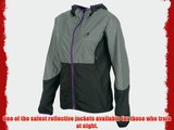 Ladies 360 Reflective Running Jacket Water Resistant Breathable and Quick Drying. Mens Ladies