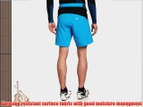 Odlo Men's Shorts Frischi - Dresden Blue/Lime Punch Large