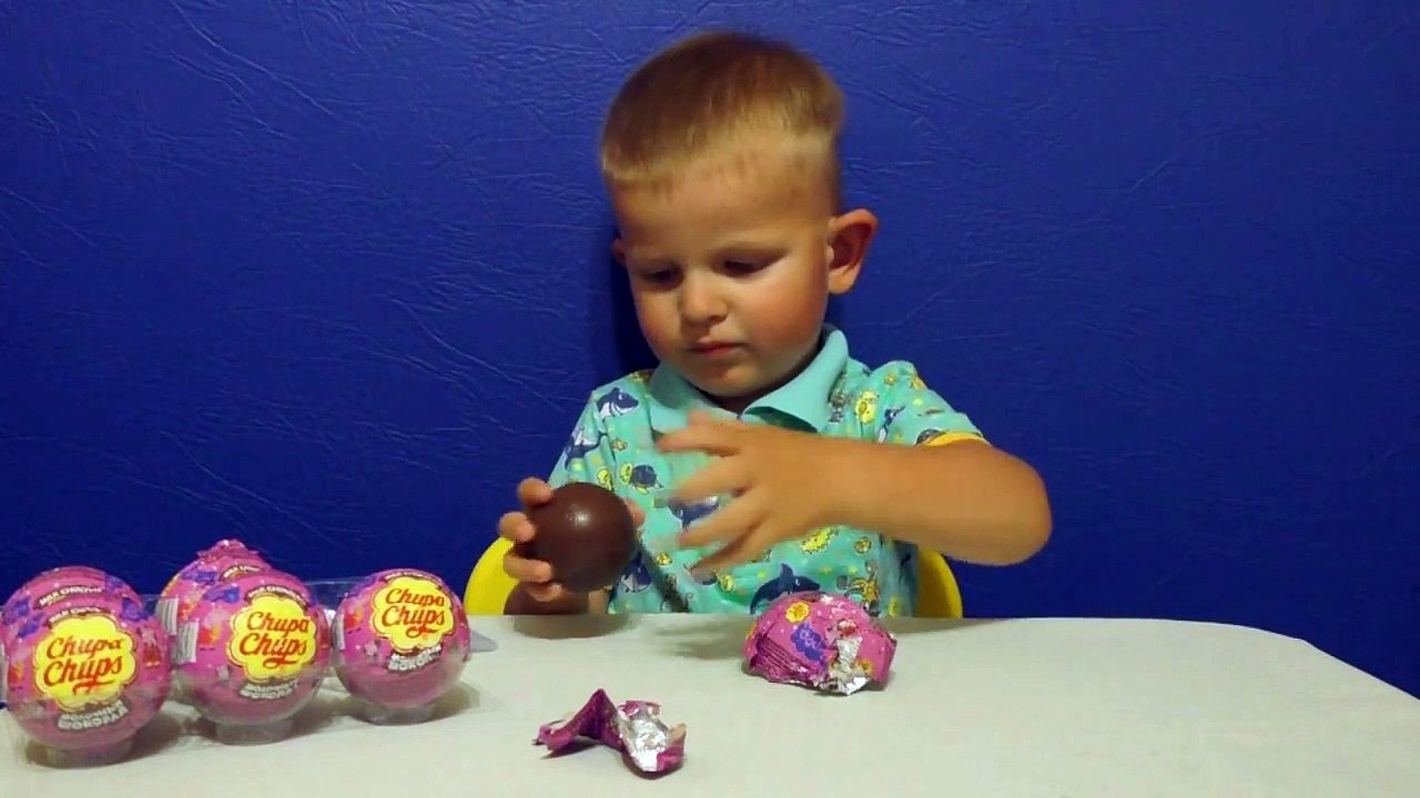 Свинка Пеппа киндеры, шоколадные шары чупа чупс #2. Chupa Chups Peppa Pig.