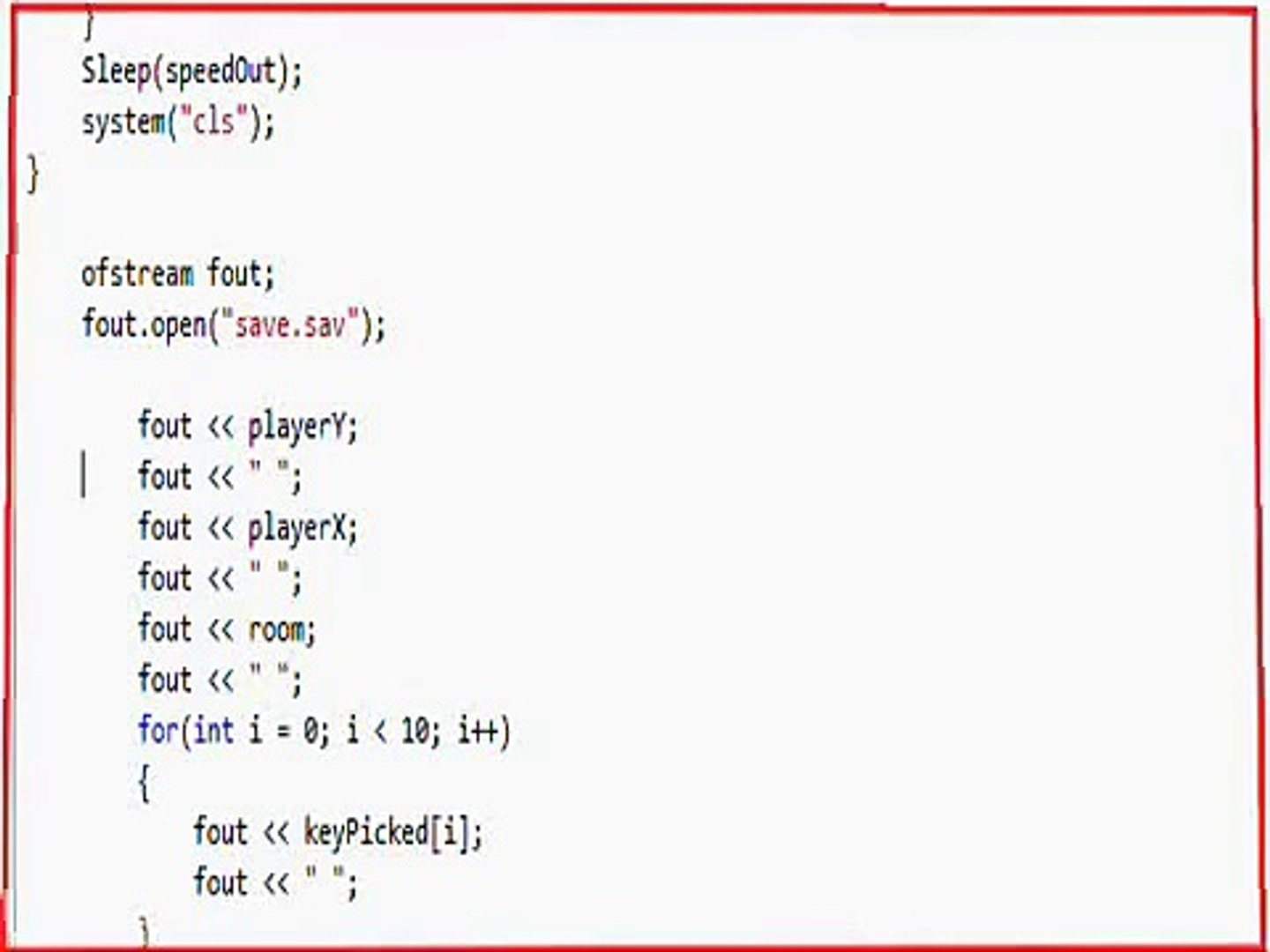 My C++ text-based/console adventure game
