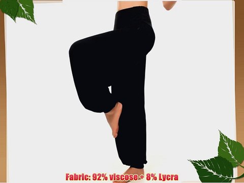 Outdoor peak Women's Yoga Pants Sports pants Bloomers pants Baggy pants (Black S)
