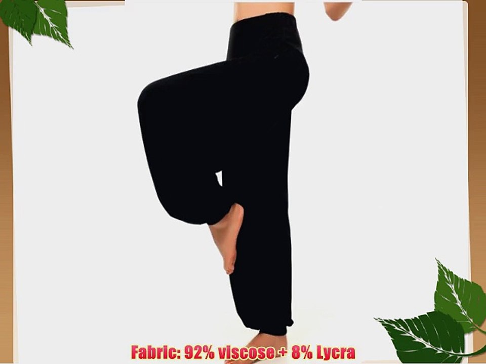Outdoor peak Women's Yoga Pants Sports pants Bloomers pants Baggy pants (Black S)