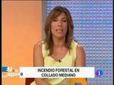 Agente forestal entrevistado en RTVE sobre los incendios forestales