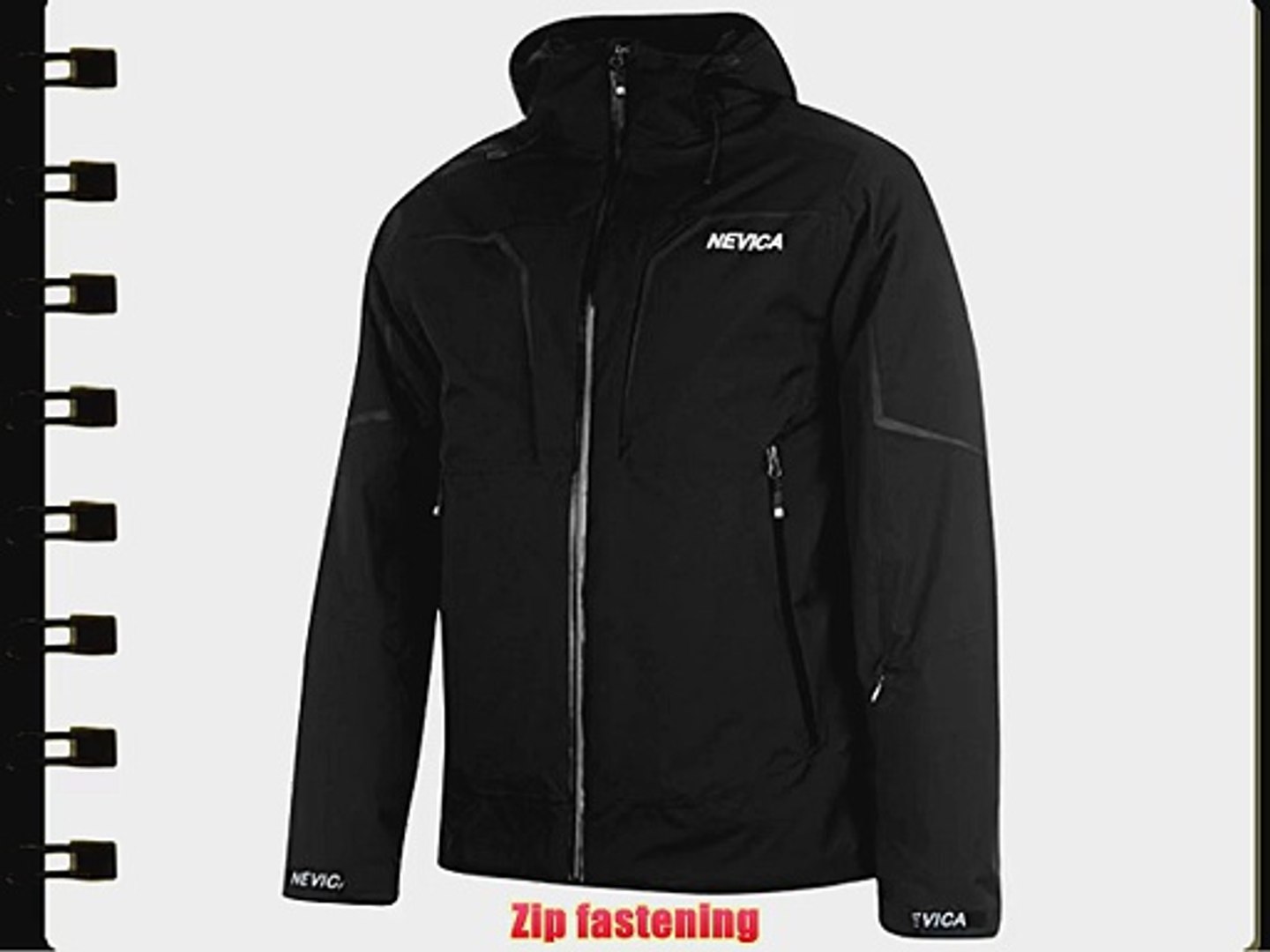 Nevica Mens Vail Ski Jacket Snow Skirt Coat Zip Hooded Winter Skiwear  Clothing Black XL - video Dailymotion