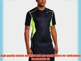 Nike Men's Hypercool Fitted 2.0 Short Sleeve Shirt-Black/Volt/Volt XX-Large
