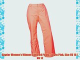 Spyder Women's Winner Tailored Pants - Bryte Pink Size US 10 / UK 12