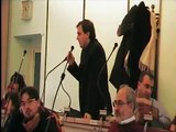 Seduta consiglio - dibattito Vaccaro/Corbucci