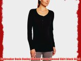 Icebreaker Oasis Henley Women's Long-Sleeved Shirt black Size:L