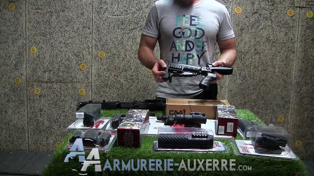 Présentation et essai des équipements la marque CAA Tactical