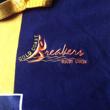 Classic Rugby Shirts - Gold Coast Breakers Rugby Jersey
