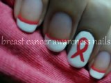 Breast Cancer Awareness Nails