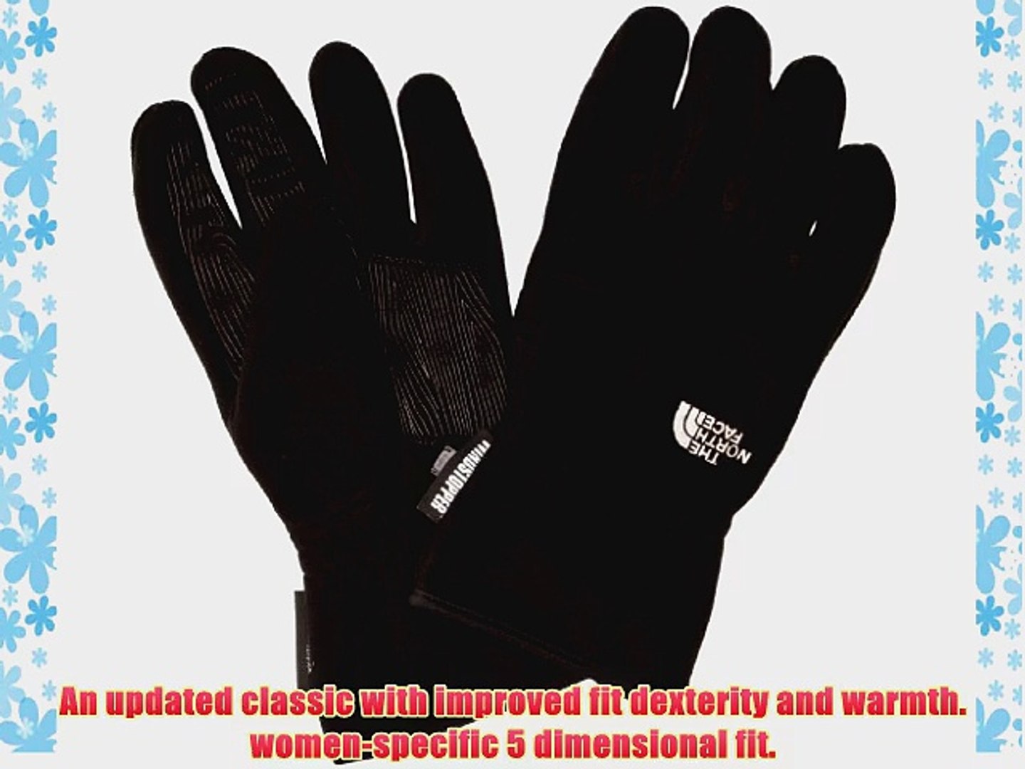north face apex gloves women's