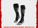 Falke SK 4 Pro Race Men's Ski Socks - Black UK 11-12.5