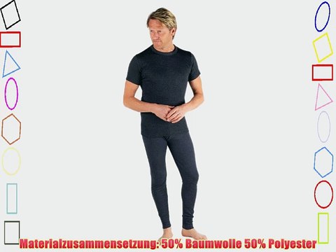 Mens Thermal Underwear 2 T-Shirts and 2 Long Johns